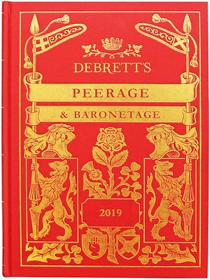 cover image of Debrett's Peerage and Baronetage 2019